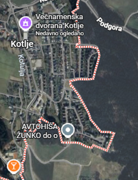 Popolna zapore ceste Cesta Ravne-Šartnek-Kotlje-Rimski vrelec, 14.2.2026 pustni karneval